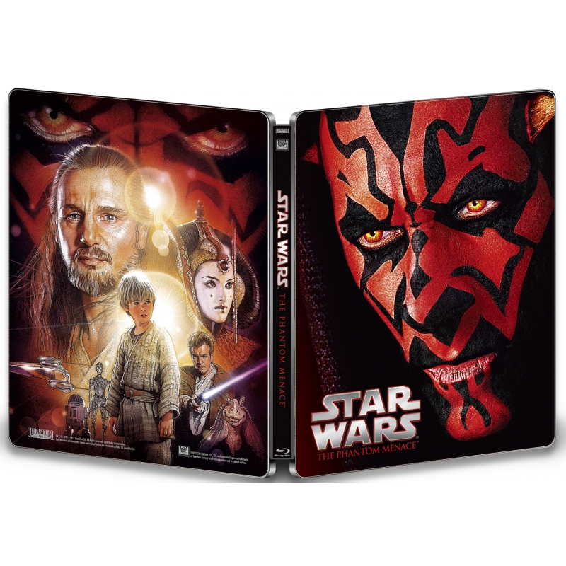 新品】スター・ウォーズ サーガ スチールブックセット Blu-ray-