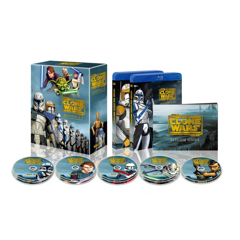 Star Wars: The Clone Wars Season 1-5 : STAR WARS | HMV&BOOKS 