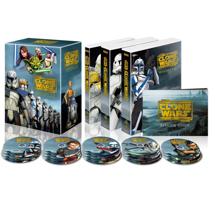 スター・ウォーズ:クローン・ウォーズ シーズン1-5 コンプリート・セット : スター・ウォーズ | HMVu0026BOOKS online -  1000582324