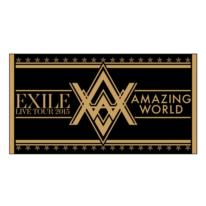 ビーチタオル/ EXILE LIVE TOUR 2015 “AMAZING WORLD” : EXILE