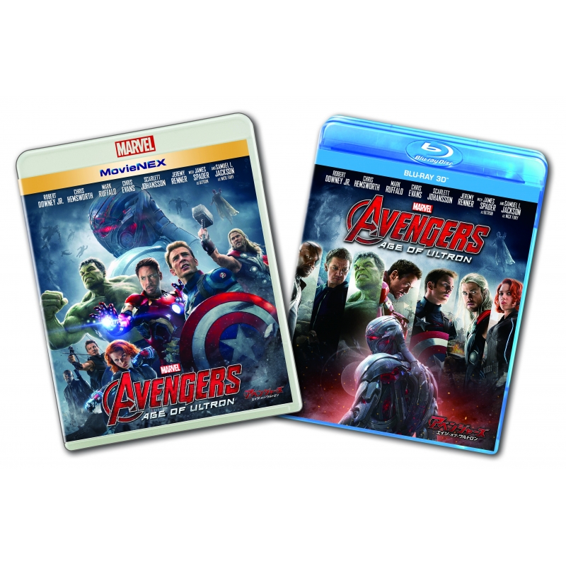 オンライン予約限定商品 アベンジャーズ エイジ オブ ウルトロン Movienexプラス3d Blu Ray Dvd アベンジャーズ Marvel Hmv Books Online Vwas