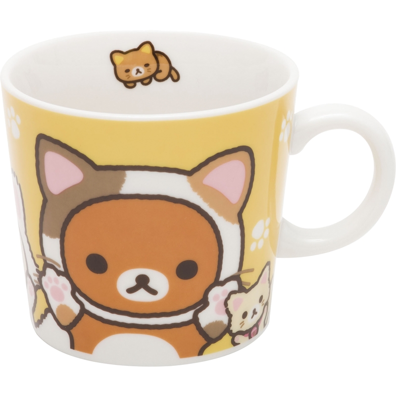 マグカップ（「もっと♪のんびりネコ」テーマ・リラックマ