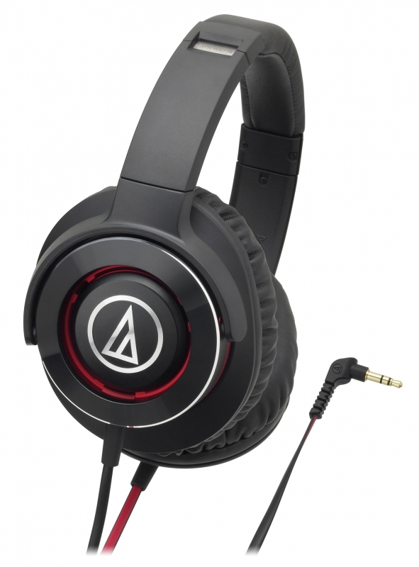 オーディオテクニカ ポータブルヘッドホン ATH-WS770 BRD (ブラックレッド) : HEADPHONES / EARPHONES |  HMV&BOOKS online - ATHWS770BRD