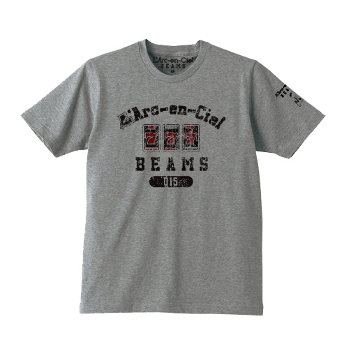 L'Arc～en～Ciel×BEAMS コラボTシャツ GRAY（サイズM）【L'Arc～en