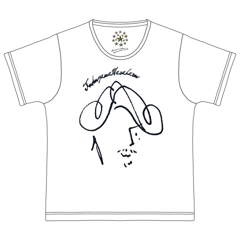 HIGE FUKUYAMA-Tシャツ【White】S / 『福山☆冬の大感謝祭 其の十五