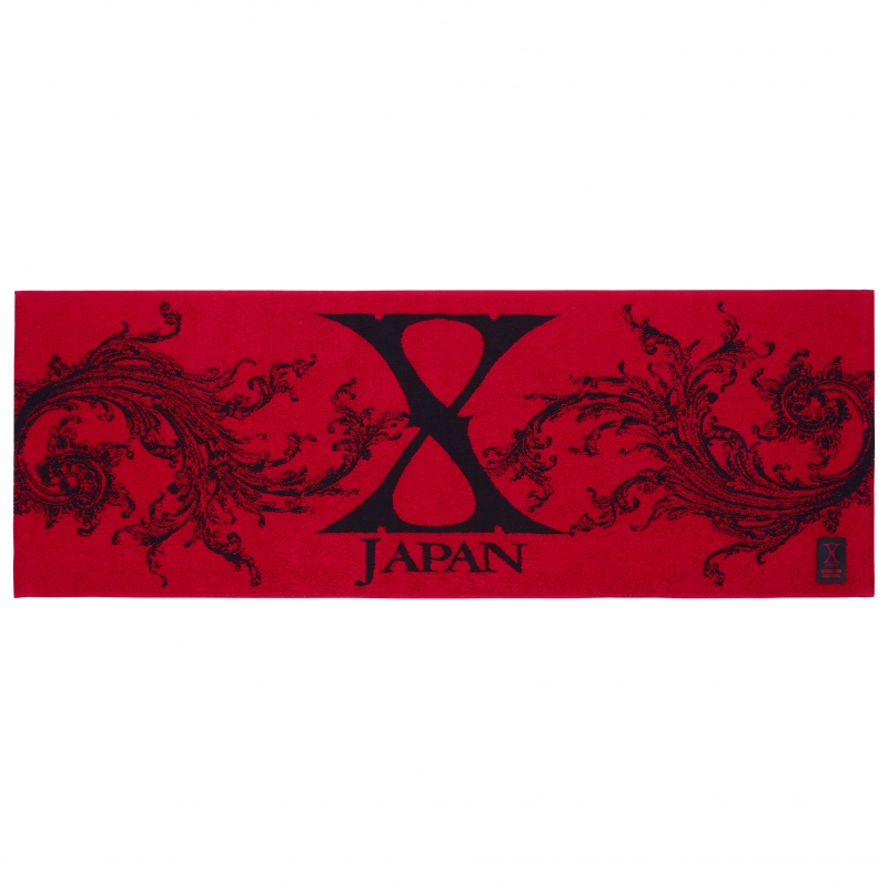 X JAPAN スポーツタオル/ 「X JAPAN WORLD TOUR 2015-2016 IN JAPAN