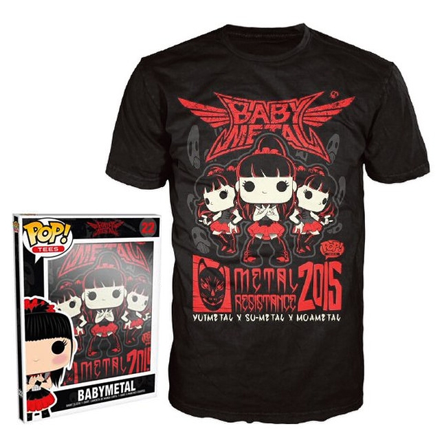 Babymetal Rock Poster Pop T Shirt Sサイズ Babymetal Hmv Books Online