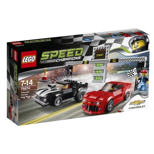 Lego 75874 スピードチャンピオン シボレー カマロ ドラッグレース 