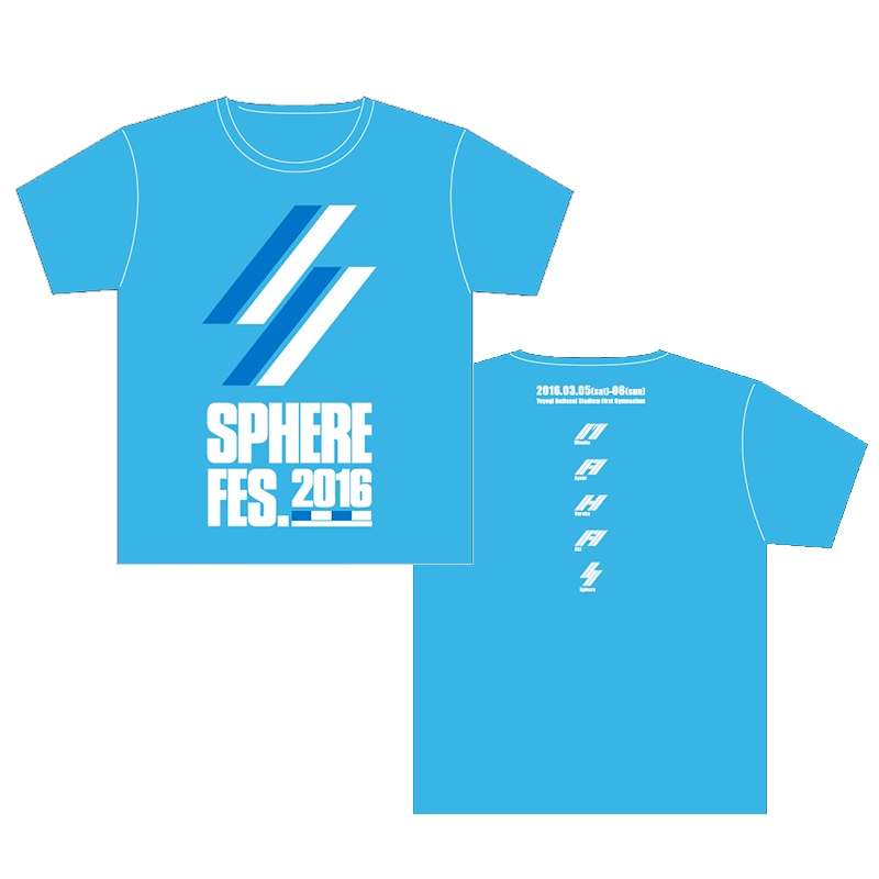 ブルー Tシャツ S Sphere Fes 16 Sphere スフィア Hmv Books Online Acsph1