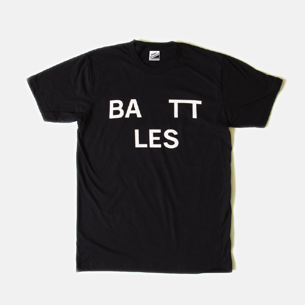 Battles Logo T-shirts Black Size:M : Battles | HMV&BOOKS online - BRT002M