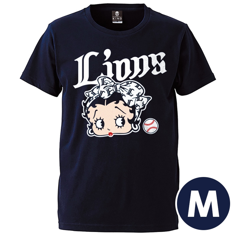 Tシャツ M 黒 Betty Boop 埼玉西武ライオンズ 埼玉西武ライオンズ Hmv Books Online Lp0754