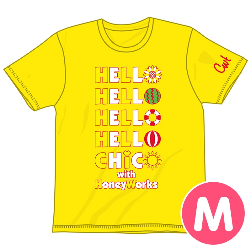 【FRAMeWORK】Hello ビッグTシャツ CHiCO with HoneyWorks Zepp tour 2026 『HELLO!!』会場カラーTシャツ