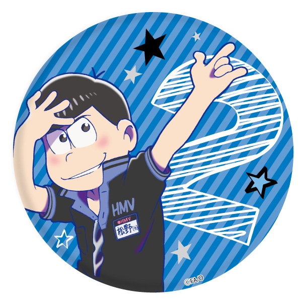 おそ松さん おきがえパラダイス 缶バッジ おそ松さん 缶バッジ ダイソー - メルカリ