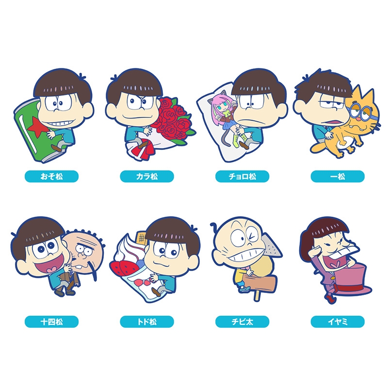 ぴたコレ ラバーストラップ（BOX） : おそ松さん | HMV&BOOKS online 