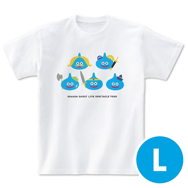 ドラゴンクエスト ライブスペクタクルツアー TシャツL（勇者パーティスライム） : ドラゴンクエスト | HMV&BOOKS online -  DQLIVE12