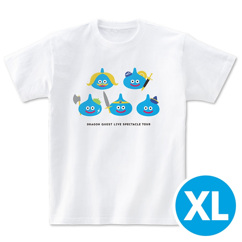 ドラゴンクエスト ライブスペクタクルツアー Tシャツxl 勇者パーティスライム ドラゴンクエスト Hmv Books Online Dqlive13