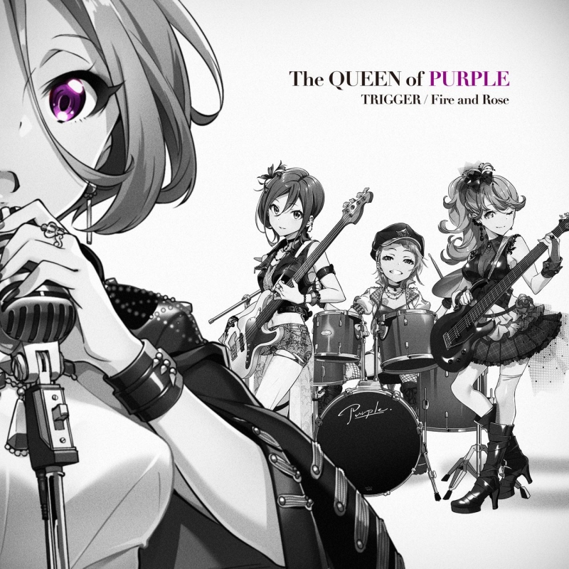 Trigger Fire And Rose 初回限定盤 The Queen Of Purple Hmv Books Online Vizl 1064