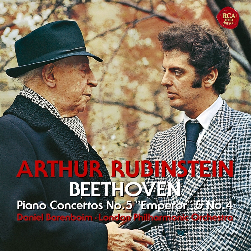 Piano Concertos Nos.4, 5 : Arthur Rubinstein(P)Daniel Barenboim / London  Philharmonic