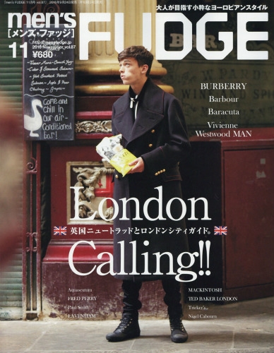Men S Fudge メンズファッジ 16年 11月号 Men S Fudge編集部 Hmv Books Online
