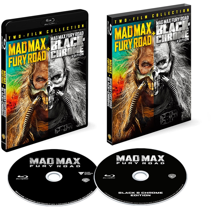 初回限定生産】マッドマックス 怒りのデス・ロード ＜ブラック＆クローム＞エディション Blu-ray（2枚組） : マッドマックス |  HMVu0026BOOKS online - 1000637339