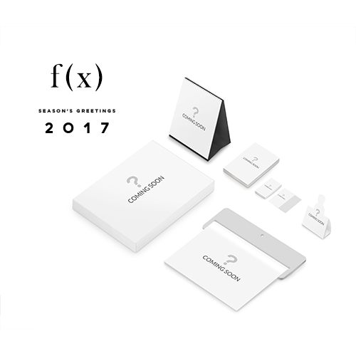 f(x)/ f(x)2017 SEASON'S GREETINGS ［CALENDAR+GOODS］ : f(x