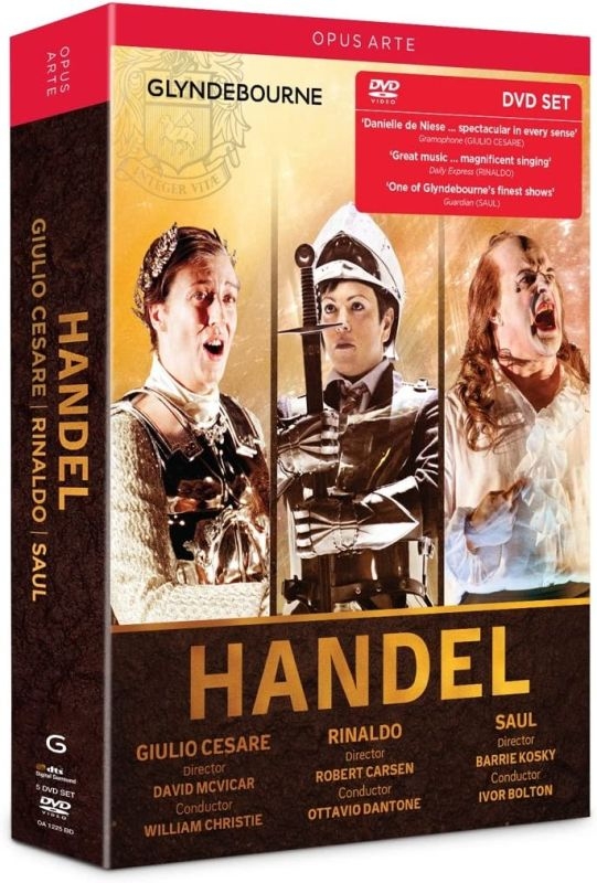 ヘンデル:歌劇「ジューリオ・チェーザレ」 [DVD] - DVD