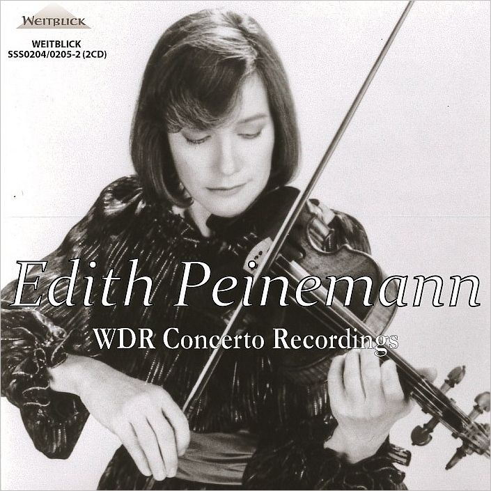 エディト・パイネマン、ヴァイオリン協奏曲ライヴ集〜ベートーヴェン（セル指揮、1960）、プロコフィエフ（ヴァント、1975）、シベリウス（カイルベルト、1967）、他(2CD)
