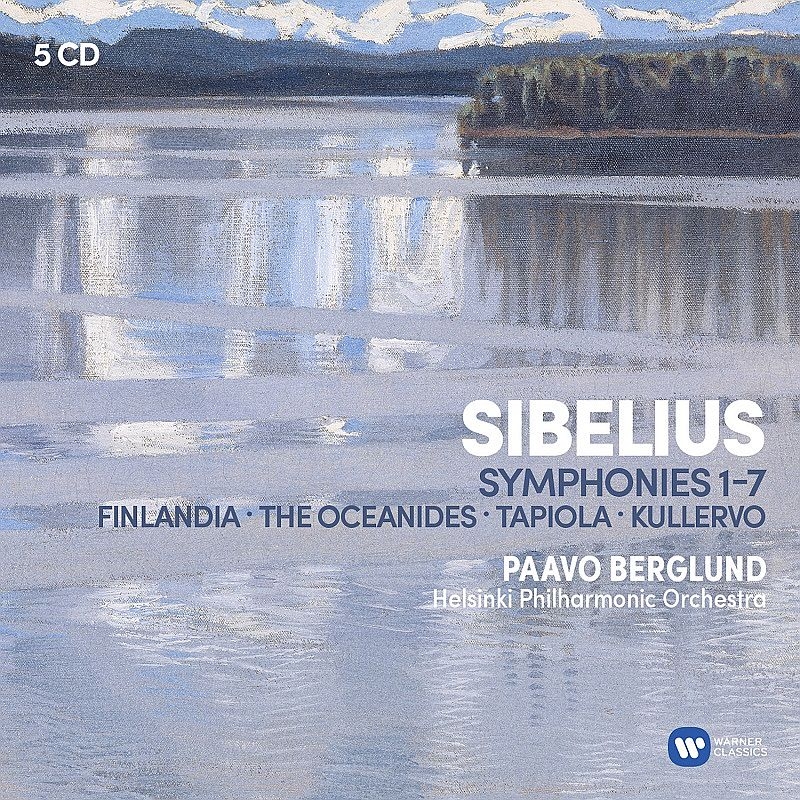 交響曲全集、クレルヴォ交響曲、管弦楽作品集　パーヴォ・ベルグルンド＆ヘルシンキ・フィル（5CD）