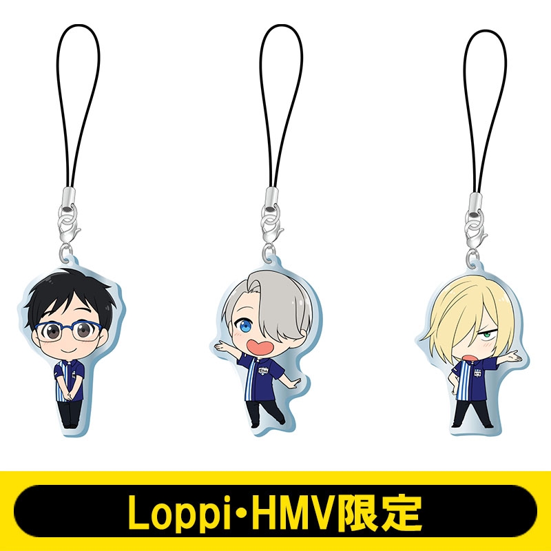 ユーリ On Ice クリアストラップ3種セット ローソン制服 Ver Loppi Hmv限定 ユーリ On Ice Hmv Books Online Lp