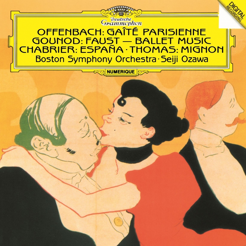 オッフェンバック：『パリの喜び』より、シャブリエ：スペイン、グノー：『ファウスト』バレエ音楽、他 小澤征爾＆ボストン交響楽団 :  オッフェンバック（1819-1880） | HMVu0026BOOKS online - UCCG-52093