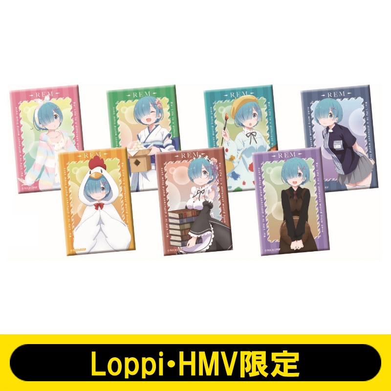 Hmv店舗在庫一覧 スクエア缶バッジセット 全7種 Re ゼロから始める異世界生活 Loppi Hmv限定 Re ゼロから始める異世界生活 Hmv Books Online Lp1753