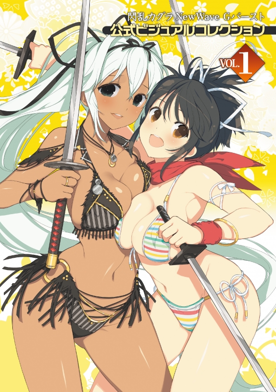 閃乱カグラ Newwave Gバースト 公式ビジュアルコレクション Vol 1 電撃ゲーム書籍編集部 Hmv Books Online Online Shopping Information Site English Site