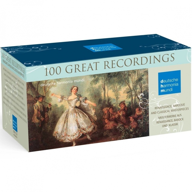 ドイツ・ハルモニア・ムンディ 100グレート・レコーディングス（100CD） | HMVBOOKS online - 75800702