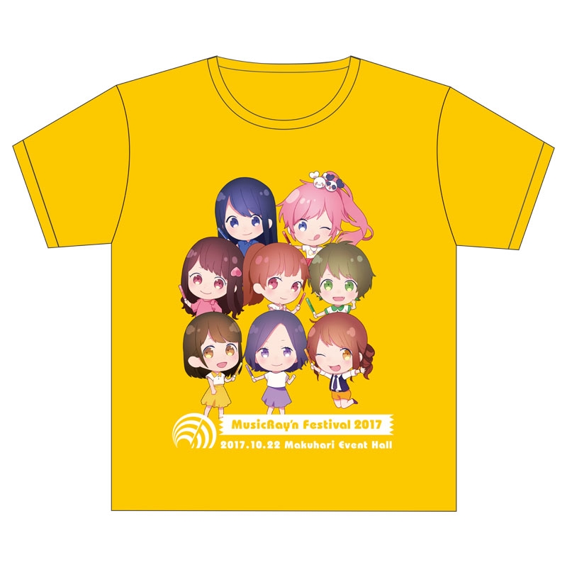 Tシャツ【L】 / ミュージックレインフェスティバル2017 : 夏川椎菜 