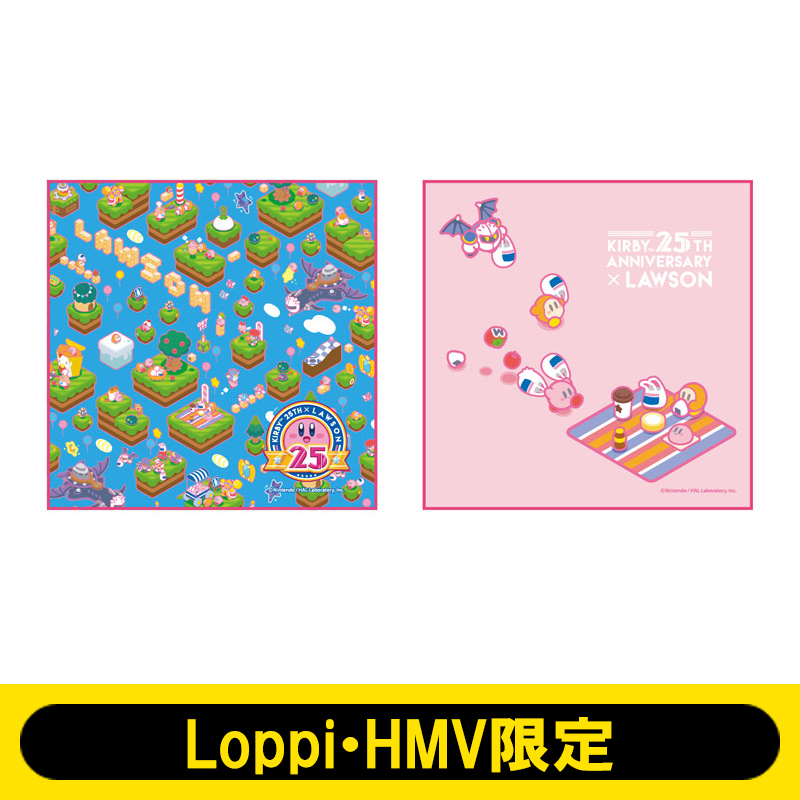 星のカービィ マイクロファイバーハンカチセット（2枚1セット