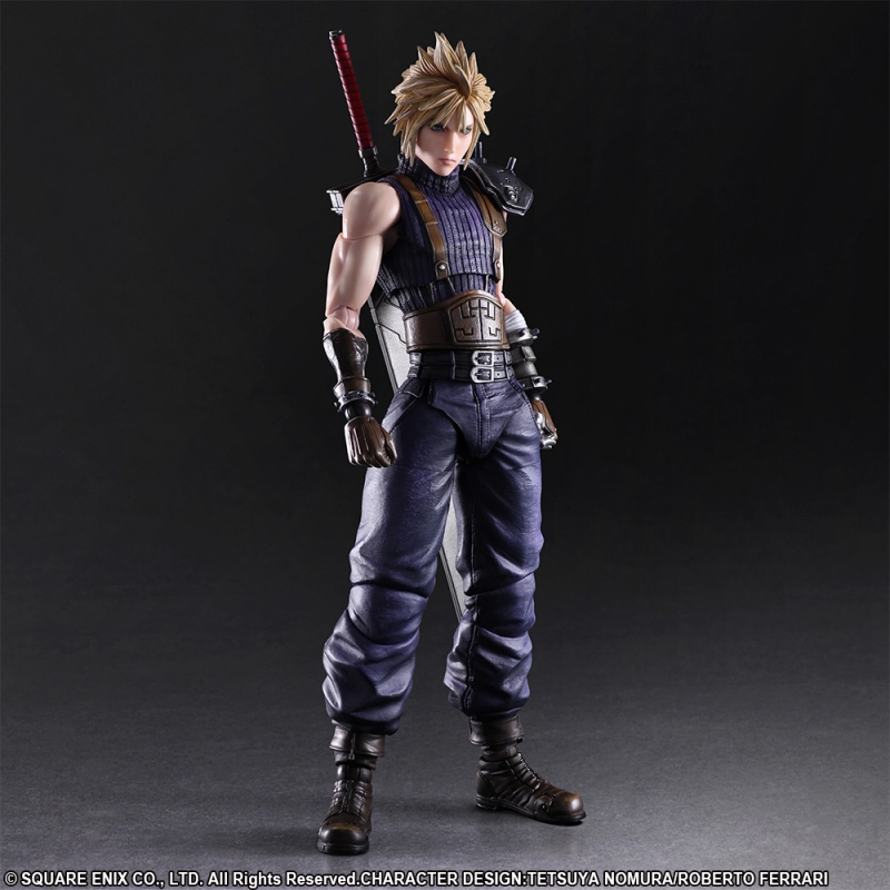 FINAL FANTASY VII REMAKE PLAY ARTS改 ‐KAI‐ No.1クラウド・ストライフ LIMITED COLOR VER.