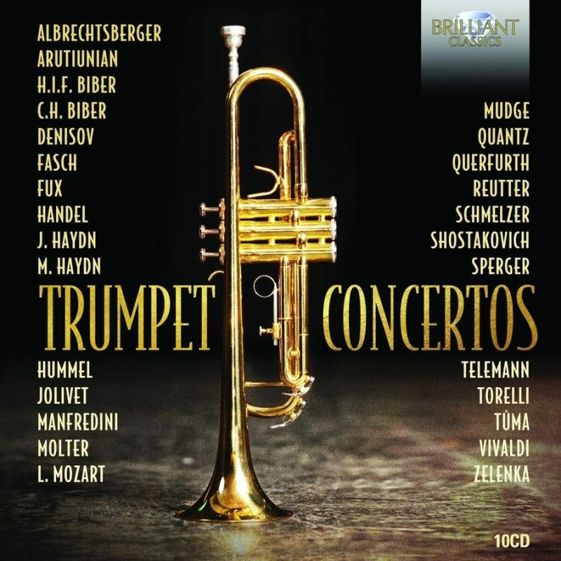 [3CD/Berlin Classics]テレマン:トランペット協奏曲ニ長調他/L.ギュトラー(tp)他