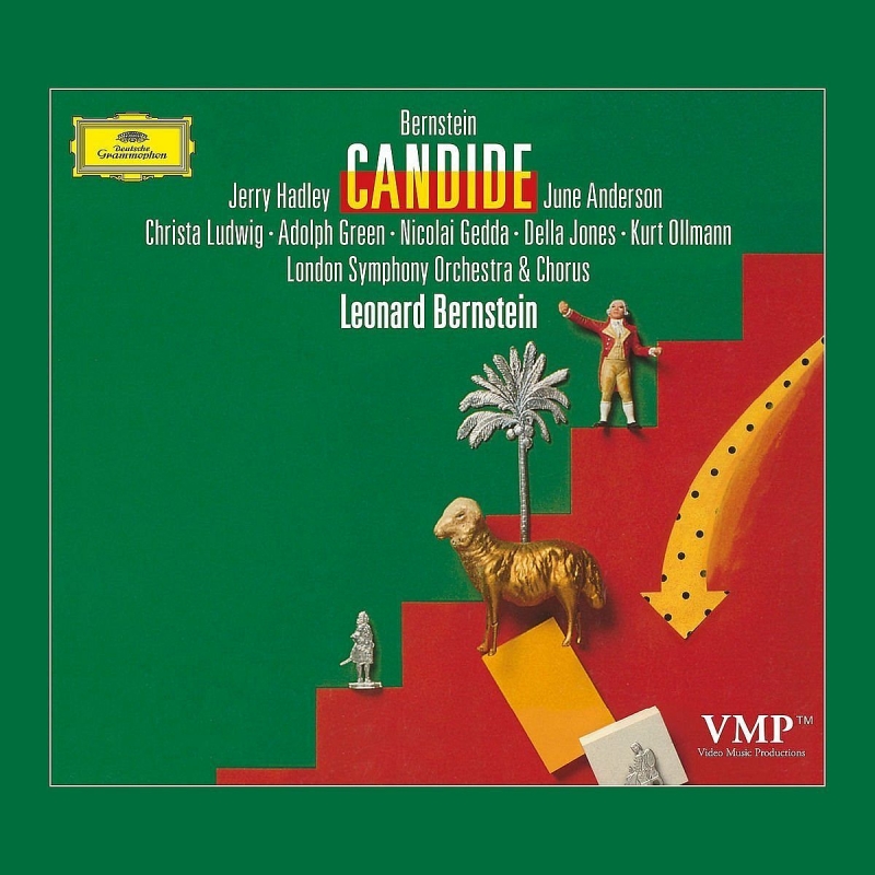 HMV店舗在庫一覧]　online　HMVBOOKS　『キャンディード』全曲　レナード・バーンスタイン＆ロンドン交響楽団、ジェリー・ハドリー、ジューン・アンダーソン、他（1989　バーンスタイン、レナード（1918-1990）　ステレオ）（2CD+DVD）　4798419
