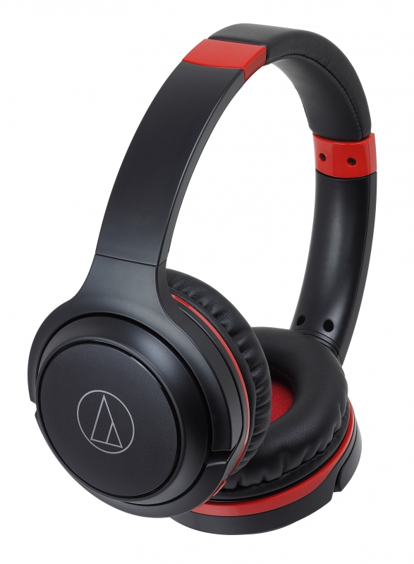 ワイヤレスヘッドホン ATH-S200BT (BRD)(ブラックレッド) : HEADPHONES