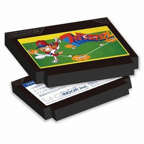 ファミスタ86　ファミリースタジアム　カセットクッション 開幕から来年で40周年！ファミリースタジアムファミリーカセットケース その他
