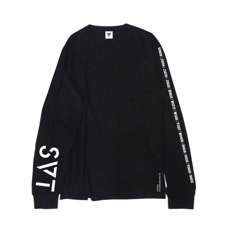 BLACK LINE：ロングスリーブTシャツ(XL)/ SEVENTEEN 2018 JAPAN ARENA