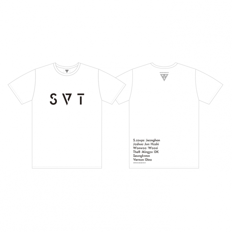 Tシャツ(XL)[WHITE] / SEVENTEEN 2018 JAPAN ARENA TOUR 'SVT ...