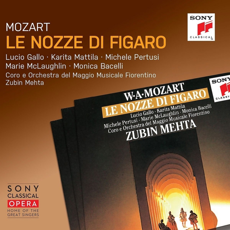 ★モーツァルト: オペラ『フィガロの結婚』ズービン・メータ（CD２枚組）