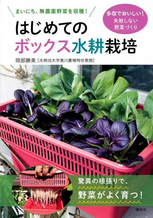 はじめてのボックス水耕栽培 植えるだけで 毎朝無農薬栽培レタスを収穫 岡部勝美 Hmv Books Online