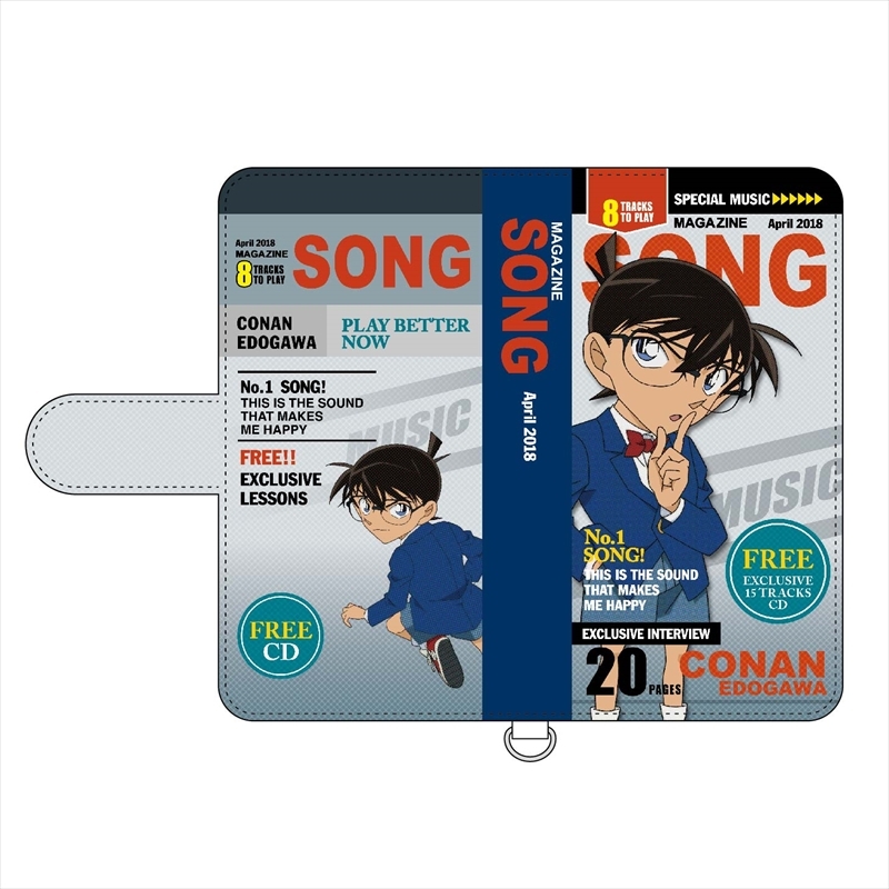 名探偵コナン ミュージックマガジン スマホケース 江戸川コナン 名探偵コナン Hmv Books Online Twnj1156
