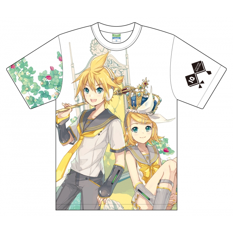 鏡音リン・レン 10th Anniversary フルグラフィックTシャツ(A) : 鏡音