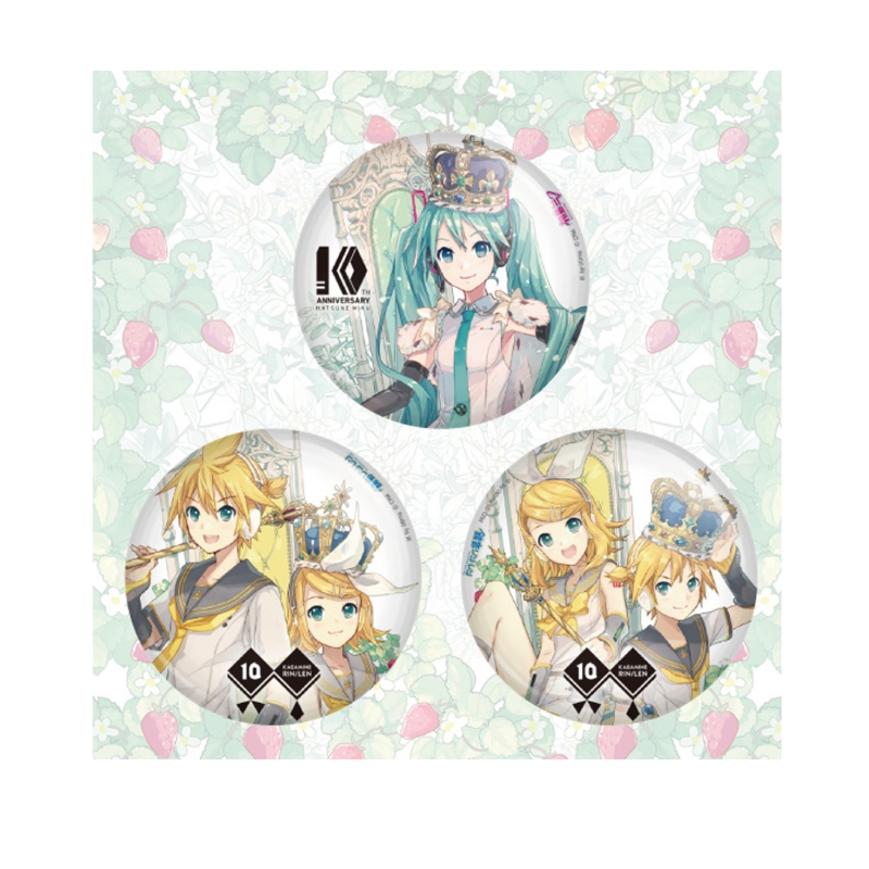 再入荷 初音ミク 10周年缶バッジ 鏡音リン - 通販 - kap-th.com