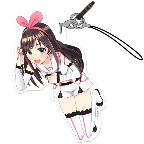 キズナアイ アクリルつままれストラップ : キズナアイ