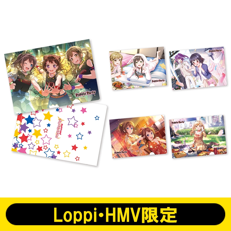 クリアファイル<br> Poppin'Party A4クリアファイル3枚セット 「劇場版 