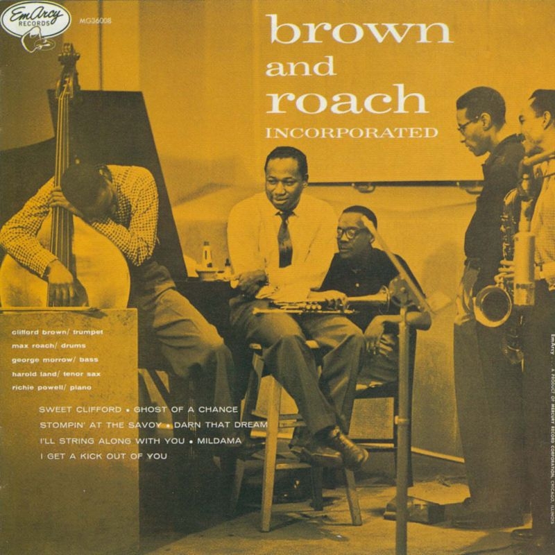 jazz max roach clifford brown 3枚　マックスローチ